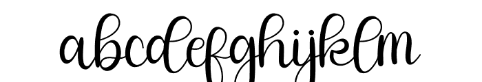 Wedding Today Font LOWERCASE