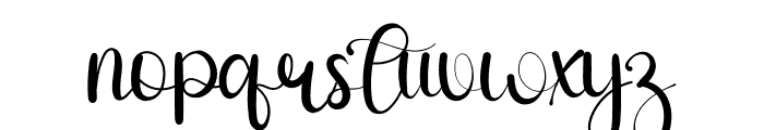 Wedding Today Font LOWERCASE