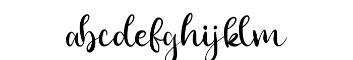 WeddingBlessing Font LOWERCASE