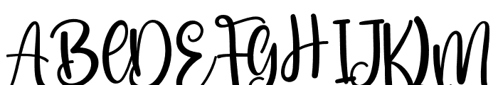 WeddingHandwrittenScript Font UPPERCASE