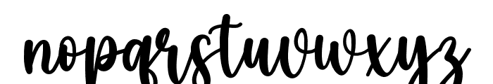 WeddingHandwrittenScript Font LOWERCASE