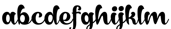 Wedef Font LOWERCASE