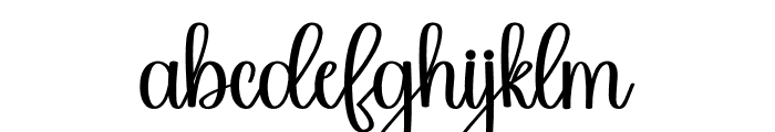 Wedlock Font LOWERCASE