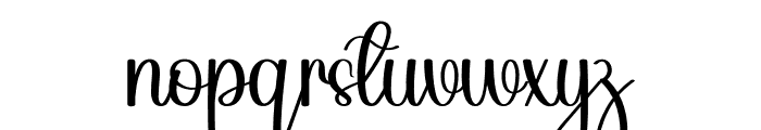 Wedlock Font LOWERCASE