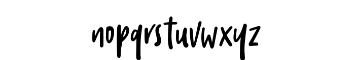 Wednesdom Font LOWERCASE