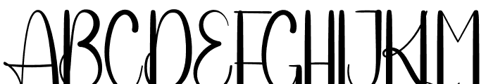 Weeded Font UPPERCASE