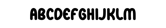 Weekend Camp Font LOWERCASE