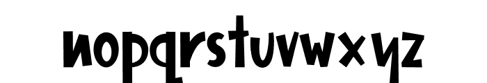 Weekend Story Font LOWERCASE