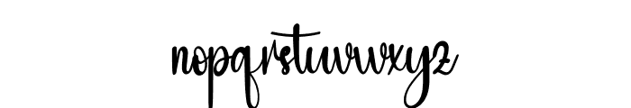 Weekend Vacation Font LOWERCASE