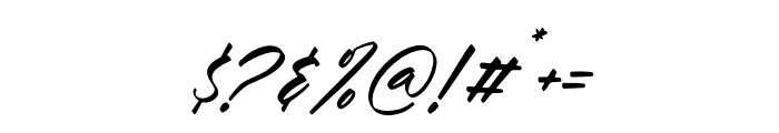 Wegirose Italic Font OTHER CHARS