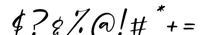 WegsRogas Italic Font OTHER CHARS
