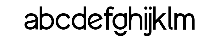 Weightbar Regular Font LOWERCASE