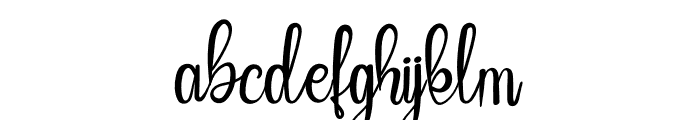 Welcome Angel Font LOWERCASE