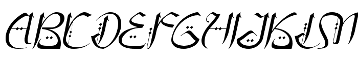 Welcome Ramadhan Italic Font UPPERCASE