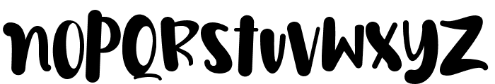 Welcome Summer Font LOWERCASE