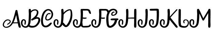 Welcome To Aquilland Font UPPERCASE