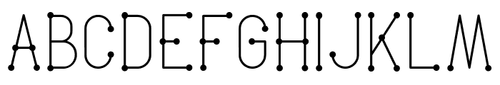 Welcome To Planet Earth-Light Font UPPERCASE