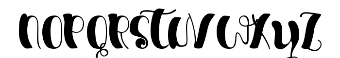Welcome autumn Regular Font LOWERCASE