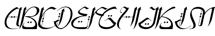 WelcomeRamadhan-Italic Font UPPERCASE