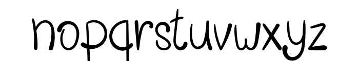 WelcomeSpring Font LOWERCASE