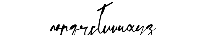 Welisha Font LOWERCASE