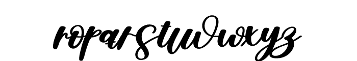 Wellove Font LOWERCASE