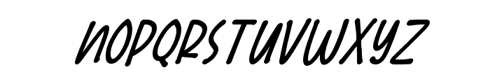 Wellside-Italic Font LOWERCASE