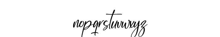 Wellymonte Italic Font LOWERCASE