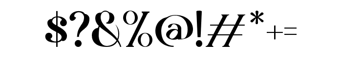 Welmock-Regular Font OTHER CHARS