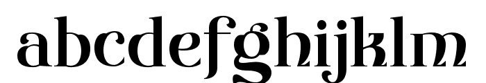 Welmock-Regular Font LOWERCASE