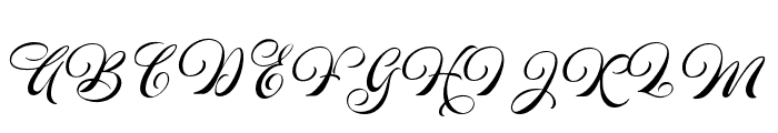 Welroseltone-Regular Font UPPERCASE