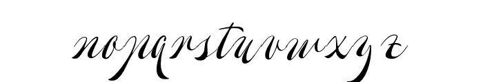 Welroseltone-Regular Font LOWERCASE
