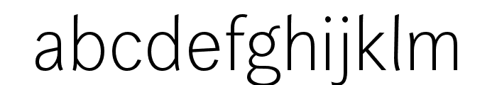 WendelinPro-Leicht Font LOWERCASE