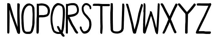 Wendesday Font LOWERCASE