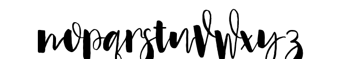 Wenstroong Font LOWERCASE