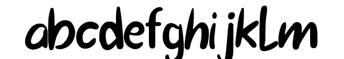 Werdah Regular Font LOWERCASE