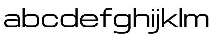 Wesker-Expanded Font LOWERCASE