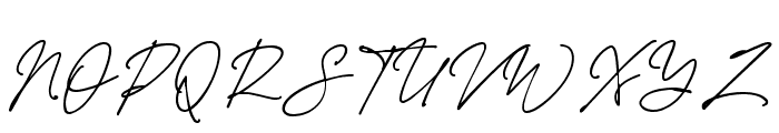 Westbury Signature alt 1 Reg Font UPPERCASE