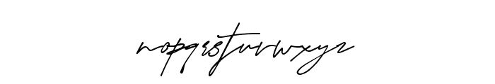 Westbury Signature alt 1 Reg Font LOWERCASE