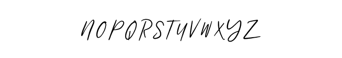 Westerburg Script Regular Font UPPERCASE