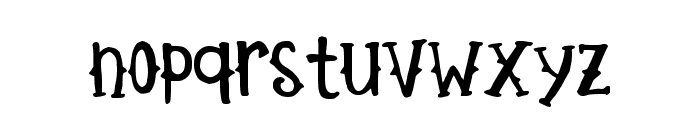 Western Cowboy Regular Font LOWERCASE