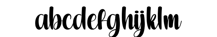 Western Ginger Font LOWERCASE