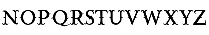 Western Gothic Font UPPERCASE