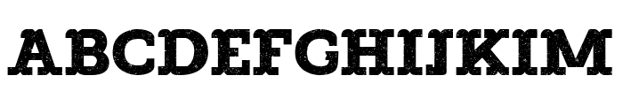 Western Grunge Font UPPERCASE