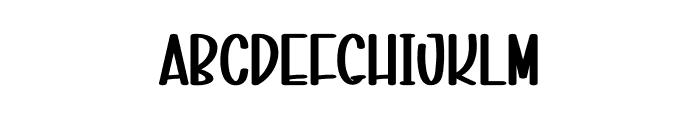 Western Handmade Font LOWERCASE