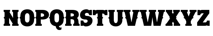 Western Hornet Regular Font UPPERCASE