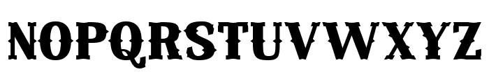 Western Kingdom Font UPPERCASE