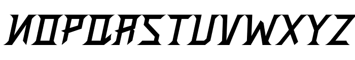 Western Monttero Italic Font UPPERCASE