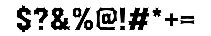 Western Outpost Font OTHER CHARS