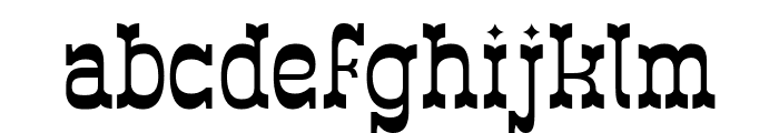 Western Rodeos Font LOWERCASE